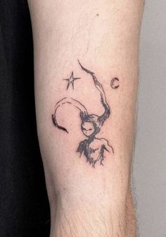 a person with a tattoo on their arm