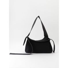 Yohji Yamamoto Belt Shoulder Bag in a blend of wool and nylon with wide denim straps. Black. Zip closure with a zippered inner pocket. Style # DE-132-830-Black Shoes Boutique, Shoe Boutique, Yohji Yamamoto, Laguna Beach, Free Bag, Online Accessories, Fashion Clothes Women, Shoulder Bag, Boutique