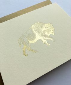 a card with an image of a bear on it