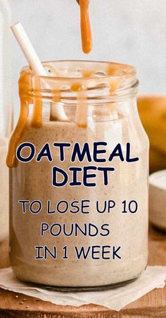 Discover the simplicity of weight loss through a structured oatmeal regimen and see transformative results. Oatmeal Diet Plan 21 Days, Diet Vegetarian, Healthy Diet Recipes, 10 Pounds