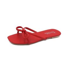 2022 Women Sandals PU Leather Designer Slipper Platform Shoe for Summer Flat Slides White-35 Red Beach Sandals With Single Toe Strap, Red Sandals With Single Toe Strap For Beach, Red Sandals With Single Toe Strap For Summer, Red Single Toe Strap Sandals For Summer, Red Flat Heel Sandals For Summer, Red Flat Sandals For Spring, Red Sandals With Single Toe Strap For Vacation, Chic Red Beach Sandals, Trendy Red Beach Sandals