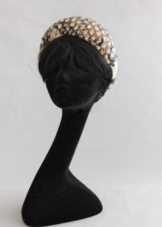 my sequin version of headband  / halohat of Duchess of Cambridge in brown, black, cream and copper one size fits all Facinators Wedding, Bridal Headband Veil, Birdcage Veil Wedding, Kate Middleton Hats, Bachelorette Veil, Headband Veil, Herzogin Von Cambridge, Pretty Hats, Bridal Fascinator