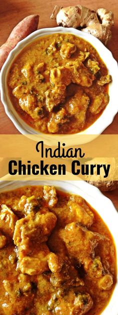 Indian Red Curry, Crockpot Indian, Indian Chicken Curry Recipe, Indian Chicken Curry, Kari Ayam, Red Curry Chicken, Chicken Curry Recipe, Ginger Garlic Paste, Aloo Gobi