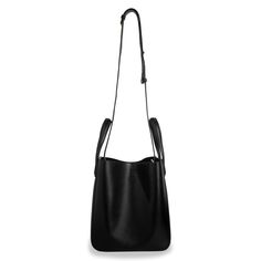 “Eight” large leather tote bucket bag X NIHILO’s DNA - Eight is the ultimate utility bag. Versatility and functionality are key elements of this beautiful bag. It can be worn in many different ways, fits a 13” laptop and A4 documents. Made from supple leather, this substantial piece has a black-lined interior with card and phone pockets. Defined by its fluid lines and unrestrained structure, our Eight bags will be your everyday best friend. Easy to style and practical, this will be your best inv Slow Fashion Movement, Utility Bag, Large Leather Tote, Work Bag, Beautiful Bags, Nappa Leather, New Bag, Slow Fashion, Large Black