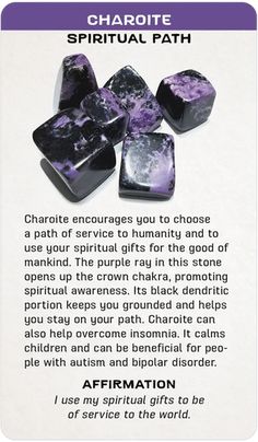 Crystal Blessing Cards – Arcane Arcadia