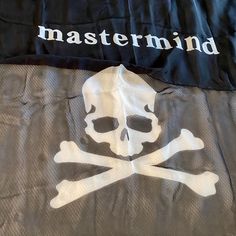 Large Mastermind Skull Silk Throw Over Scarf Wrap. - Streetwear. Manufactured And Designed By Mastermind Japan - Masaaki Homma. Measures Approximately 72" X 42" Sheer Black And White. Rolled Hem. Originally Purchased Several Years Ago In London And Lightly Worn. I Very Good Used Condition. Great Fashion Accessory For Men And Women. Japan Accessories, Mastermind Japan, Silk Scarf Wrap, Great Fashion, Throw Over, Rolled Hem, Silk Scarf, Scarf Wrap, In London