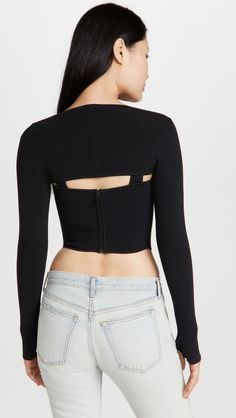 Dion Lee Pointelle Corset Top | SHOPBOP Sleeve Bolero, Dion Lee, Australian Fashion, China Fashion, Double Knitting, Corset Top, New Arrivals, Top Brands, Knitwear