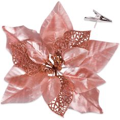 PRICES MAY VARY. Package includes 15pcs Christmas glitter poinsettia flowers + 15pcs clips + 15pcs stems. The glitter may shed off when it comes. Just shake off the glitter. That would not affect exterior looking. Large Size - The poinsettia flowers are approximate 8.7” diameter.Comes with clips and stems,you can easily attach them to Christmas tree ,Christmas wreath or garlands. Material - Handmade.Christmas flowers are made of plastic, non-toxic fabric and glitter powder. Suitable for mantle d Rose Clips, Flowers Ornaments, Holiday Floral Arrangements, Poinsettia Decor, Gold Glitter Christmas, Poinsettia Flowers, Flower Picks, Artificial Flowers Wedding, Glitter Flowers