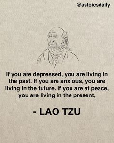 lao tzu quote about living in the present