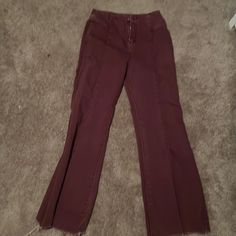 Great Condition, Never Worn, Size 29 Wide Leg Flare Jeans Wide Leg Flare Jeans, Jeans Free People, Free Jeans, Free People Jeans, Jeans Color, Colored Jeans, Flare Jeans, Free People, Wide Leg