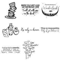 some type of stamps with words on them