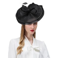 Black Rose Elegant Cocktail Party Hats Wedding Bow Church Kentucky Derby Fedora Bride Fascinator Pillbox Hat For Women Ladies Age Group:Adults Gender:Female Material:Horsetail Yarn Style:Dobby Pattern:Plain Dyed Size:31*27*23CM Luxury Women's Fascinator For Royal Ascot, Luxury Bow Fascinator For Royal Ascot, Luxury Formal Hats For Royal Ascot, Luxury Headband Mini Hats For Royal Ascot, Luxury Vintage Mini Hats For Royal Ascot, Luxury Fitted Fascinator For Royal Ascot, Luxury Headband For Royal Ascot, Luxury Elegant Short Brim Fascinator, Luxury Black Mini Hat For Royal Ascot