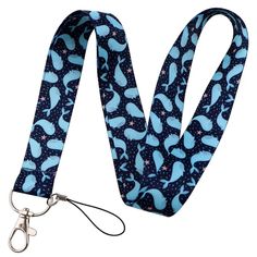 PRICES MAY VARY. DURABLE DESIGN: Made from high quality polyester, this 17.8-inch lanyard is built to last with a width of 1 inch for comfortable carrying of keys and badges. VERSATILE CARRY: Featuring a sturdy key ring, this lanyard conveniently transports keys, badges, and other small accessories wherever work or school takes you. RICH COLORS: Available in a variety of vivid hues, this lanyard makes a stylish accessory for professionals in any occupation or students on campus. UNIVERSAL USE: P Waves Cartoon, Lanyard Blue, Key Chain For Men, Lanyard For Keys, Key Keychain, Neck Lanyard, Chain For Men, Key Lanyard, Phone Charm