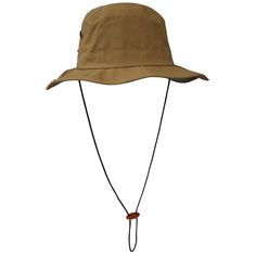 Shield yourself from the sun with this durable nylon ripstop bucket hat with adjustable chin strap.. UPF 50+ rated, nylon ripstop is durable to withstand tough conditions. Take this bucket hat everywhere - lightweight and comfortable for any adventure you go on.. Infinity Brands Adult Unisex Brown Nylon Wide-brim Hat (Adult) | MW21-043CRA(L-XL) Wide Brimmed Hats, Brim Hat, Wide Brimmed, Go On, Upf 50, Bucket Hat, The Sun, Casual Outfits, Sun