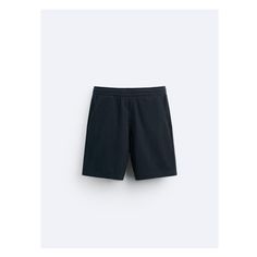 WAFFLE WEAVE SHORTS Zara Cotton Bottoms With Built-in Shorts, Casual Pull-on Bermuda Shorts, Zara Bottoms With Built-in Shorts, Casual Bermuda Athletic Shorts With Built-in Shorts, Zara High-waisted Shorts With Pockets, Casual Shorts With Ribbed Waistband And Short Inseam, Sporty Short Bottoms With Pull-on Style, Sporty Short Pull-on Style Bottoms, Sporty Pull-on Style Short Bottoms