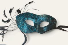 Elegant, simple, a statement. This black and blue speckled mask makes an impact with its collection of peacock feathers. Suitable for any event, be it a masquerade party, Halloween, or an exquisite cosplay! Camano Island, Costume Masks, The Marble, Masquerade Party, Costume Mask, Masquerade Mask, Party Halloween, Peacock Feathers, Mask Making