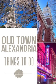 old town alexandria things to do