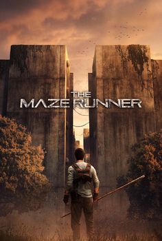 the maze runner movie poster is shown