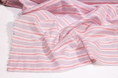 This cotton voile is soft, sheer, lightweight and breathable. Cotton Stretch Shirt For Spring, Pink Stretch Cotton Shirt, Stretch Cotton Pink Shirt, Spring Stretch Cotton Shirt, Pink Stretch Shirt For Spring, Cotton Voile, House Styles, Pink, Blue