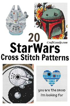 star wars cross stitch patterns with the title 20 star wars cross stitch patterns you are looking for