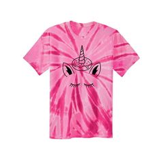 This cute original design is the perfect shirt for a fun day out playing at the park. Size: L.  Color: Pink.  Gender: male.  Age Group: kids.  Pattern: tie-dye. Donut Unicorn, Playing At The Park, Fitted Tunic Tops, Neon Rainbow, Kids Pattern, Fun Day, Kids Outfits Girls, Neon Orange, Casual Tee