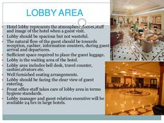 lobby area hotel lobby represents the atmosphere, decor, staff and large of the hotel's guest