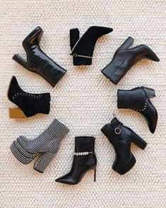 Boots are a necessity for winter! Shop all styles of booties at Lulus, from your classic chic closest staples to statement rhinestone booties, all at amazing prices! Ankle-high Synthetic Boots For Fall, Synthetic Ankle-high Boots For Fall, Trendy Boots With Padded Ankle And Almond Toe, Fall Synthetic Heeled Boots With Round Toe, Trendy Almond Toe Boots With Padded Ankle, Casual Fall Party Boots, Fall Medium Width Faux Leather Booties, Chic Faux Leather Booties For Fall, Edgy Fall Boots With Padded Ankle