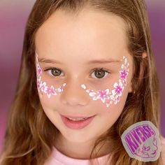 Flower Freckles, Face Painting Supplies, Paint Makeup, Face Paint Makeup, Freckle Face, Beautiful Flower