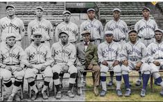 an old black and white photo of baseball players