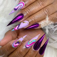 Stilleto Nails Designs, Nail Design Glitter, Sassy Nails, Stiletto Nails Designs, Nail Designs Glitter, Luxury Nails, Coffin Nails Designs, Funky Nails