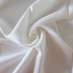 the white fabric is very soft and smooth