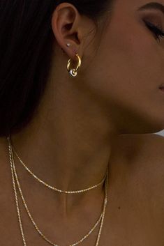 The classic gold hoop reinvented. Crafted in high polish 18K Gold vermeil with sterling silver accent, the Greyson hoops are a staple in the Hydez Essential Collection. These sophisticated head-turners will luxe up any look. Our two tone design means you’ll never have to choose between gold and silver.Materials: 18K Gold Vermeil and Sterling SilverDimensions: 20mm hoop, 3mm width What is 18K Gold Vermeil?: 3 microns of 18K Gold over Sterling Silver. Vermeil is far more durable to wear than tradi Classic Yellow Gold Plated Hoop Earrings, Yellow Gold Plated Sterling Silver Hoop Earrings, White Gold-plated Hoop Jewelry, White Gold Plated Hoop Jewelry, White Gold-plated Tarnish-resistant Hoop Earrings, White Gold Plated Tarnish Resistant Hoop Earrings, White Gold Plated Tarnish-resistant Hoop Earrings, Everyday Luxury Gold Hoop Huggie Earrings, Gold Tarnish Resistant Hoop Earrings