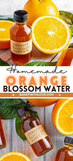 homemade orange blossom water is the perfect way to start your day off right now it's full of flavor