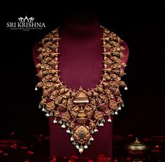 Heavy Necklace, Temple Jewelry Necklace, Gold Jewellry, Temple Jewelry, Antique Bridal Jewelry, Buy Jewellery Online