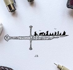 Lord Of The Rings Tattoo Fellowship, Minimal Lord Of The Rings Tattoo, Lord Of The Rings Patchwork Tattoo, Lord Of The Rings Tattoo Anduril, Lord Of The Rings Tattoo Narsil, The Fellowship Of The Ring Tattoo, Lord Of The Rings Line Tattoo, Lotr Fellowship Tattoo, Lord Of The Rings Forearm Tattoo