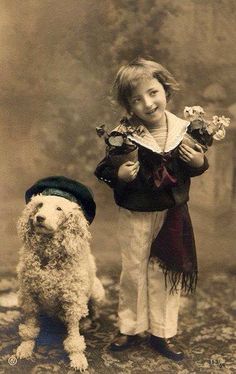 Suit Vintage, Me And My Dog, Sailor Suit, Dogs And Kids, Photo Vintage