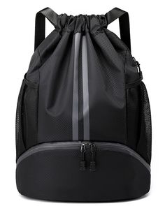 PRICES MAY VARY. Nylon 进口 Waterproof Drawstring Soccer Bag: BROTOU drawstring gym backpack is made of 1080D polyester and nylon fabric, smooth zipper, which is lightweight and strong enough to resist rain, dirt, dust. Sports bags for men/women to easily hold sports gear. Basketball Backpack with Ball and Shoe Compartment: Main compartment can hold soccer, basketball, volleyball or other balls as well as personal items such as laptop, iPad, jersey, etc. What's more, the main compartment is also d Soccer Backpack, Volleyball Bag, Swim Gym, Soccer Bag, Mens Gym Bag, Basketball Bag, Daypack Backpack, Gym Backpack, Training Bags