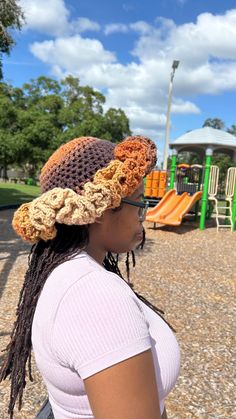 Brown Fluffy Crochet Hat/ multi brown crochet hat, fits all head types with additional spacing (little bit for comfort) Handmade, last for a lifetime (when taken care of properly- wash in cold water air dry) *multi-colors hats will have same color hats may have different sequence order (everything is handmade) Brown Bucket Hat, Fluffy Bucket Hat, Crochet Ruffle, Crochet Bucket Hat, Bucket Hat, Caps Hats, Labour Day, Accessories Hats, Multi Color