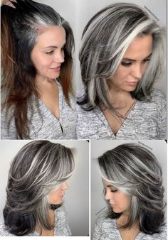 Tuns Bob Lung, Summer Hair Highlights For Brunettes, Silver Blonde Hair, Highlights For Brunettes, Summer Hair Highlights, Silver Blonde