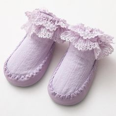 Baby Lace Girls Footwear Floor Shoes Children's Clothing - PrettyKid Baby Footwear, Girls Footwear, Sling Top, Baby Lace, Boutique Wholesale, Childrens Shoes, Fabric Cotton, Baby Room, Kids Dress