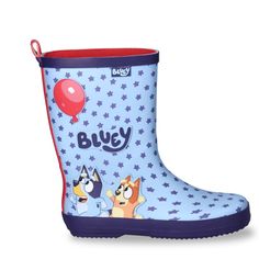 Nwt!! Bluey & Bingo Size 5/6 Rain Boots Super Cute Great Gift Fast Shipping Casual Non-slip Boots For Playtime, Blue Winter Rain Boots With Round Toe, Casual Blue Rain Boots With Round Toe, Adirondack Ugg Boots, Toddler Winter Boots, Sorel Snow Boots, Toddler Snow Boots, Baby In Snow