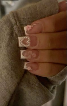 Short Back To School Nails Simple, Cute Nail Ideas Birthday, Not French Tip Nails, Short Tapered Square Nails Pink, Nail Inspo 11-12 Yo, Baddie Nails Medium Length Square, Light Pink Nail Inspo Short, Med Nails Acrylic, Birthday Nails Short French Tip