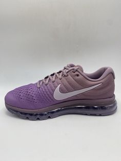 Nike Wmns Air Max 2017 Plum Fog Iced Lavender Shoes (849560 555) Wmns Size 11  | eBay Purple Sneakers With Air Max Cushioning For Spring, Nike Purple Spring Sneakers, Nike Purple Sneakers For Spring, Purple Sneakers With Boost Midsole For Spring, Spring Purple Sneakers With Boost Midsole, Purple Lace-up Spring Running Shoes, Lavender Shoes, Air Max, Nike Air Max