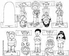 an image of children doing different activities