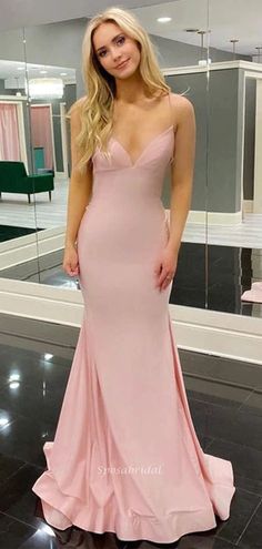 Light Pink Prom Dress, Pink Spaghetti, Prom Dress Inspo, Mermaid Pink, 2024 Prom, Mermaid Prom Dress, Pink Prom Dress, Rose Blush, Prom Dress Inspiration