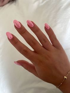 Shellac Chrome Nails, Denmark Nails, French Tip Color, Broken Nails, Pink Chrome, Smink Inspiration, Simple Acrylic Nails