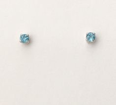 Blue Earrings Studs, December Gemstone, Red Gemstone Necklace, Stone Earrings Studs, Blue Gemstone Earrings, Stone Stud Earrings, Blue Stud Earrings, Blue Topaz Jewelry, Cut Earrings