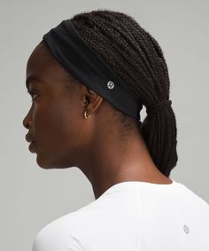 Women's Luxtreme Training Headband | Women's Hair Accessories | lululemon Lululemon Headbands Hairstyles, Lululemon Black Long Sleeve, Lululemon Scrunchie, Black Sporty Headband For Sports, Lululemon Headbands, Social Impact, New Mothers, Hair Accessories For Women, Top Brands