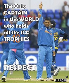 the only captain in the world who holds all the ic trophes is respect