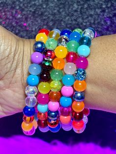 Royal Arm Candy Individual Bracelets feature 8mm or 10mm beads, making it the ideal accessory to adorn your arm and amplify its allure. What do you get: 1 bracelet Fits a 7" wrist but can stretch bigger 10mm beads Beads Making, Arm Candy, Beaded Bracelet, Beaded Bracelets, Candy, Bracelet, Beads